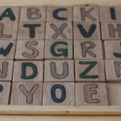 Buchstabenschiebespiel
